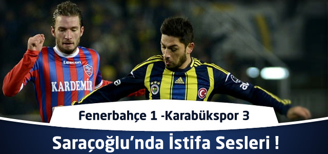 Fenerbahçe 1 – Karabükspor 3 | Spor Toto Süper Lig 17. Hafta