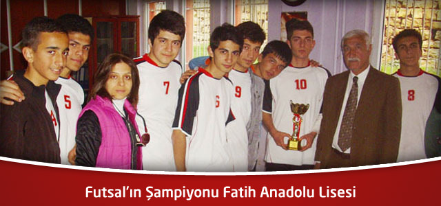 Futsal’ın Şampiyonu Fatih Anadolu Lisesi