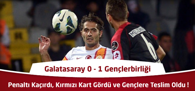 Galatasaray 0 – 1 Gençlerbirliği – Maçın Geniş Özeti