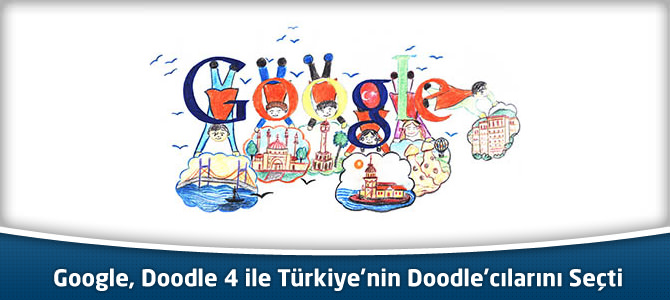 Google, Doodle 4 ile Türkiye’nin Doodle’cılarını Seçti