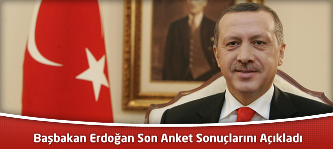 Başbakan Erdoğan Kızılcahamam’da Son Anket Sonuçlarını Açıkladı