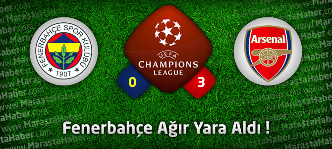 Fenerbahçe 0 – Arsenal 3 Maç özeti ve maçın golleri
