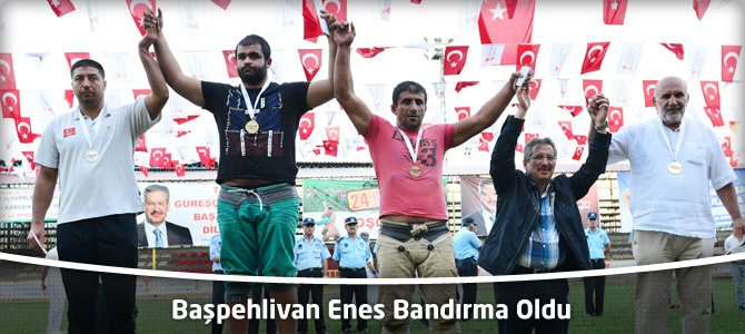 Karakucak Güreş Festivali’nde Başpehlivan Enes Bandırma Oldu