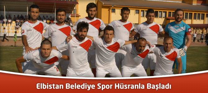 Elbistan Belediye Spor Hüsranla Başladı 5-0