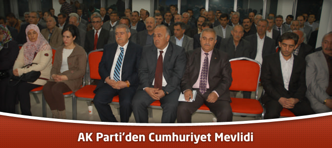 AK Parti’den Cumhuriyet Mevlidi