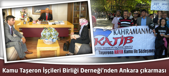 Kamu Taşeron İşçileri Birliği Derneği’nden Ankara çıkarması