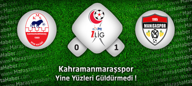 Kahramanmaraşspor 0 – Manisaspor 1 Maçın özeti ve golleri
