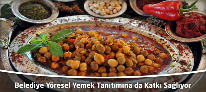 Kahramanmaraş Belediyesi Yöresel Yemek Tanıtımına da Katkı Sağlıyor