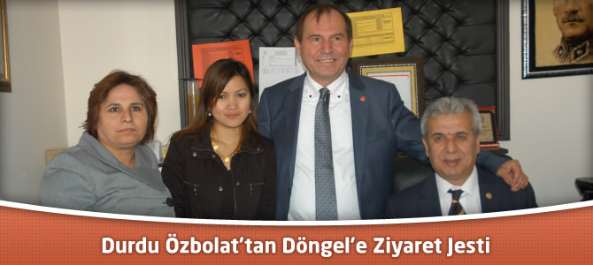 Kahramanmaraş CHP Milletvekili Özbolat’tan Döngel’e Ziyaret Jesti