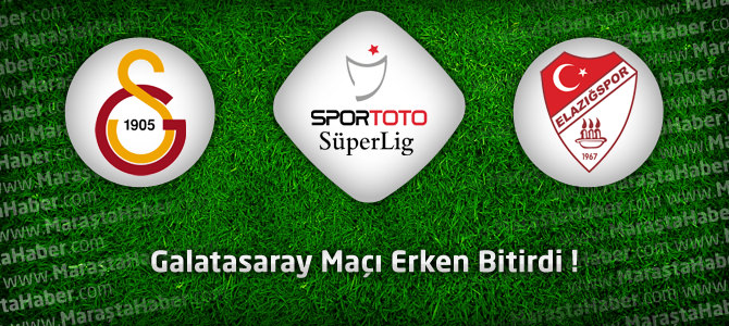 Galatasaray 2 – Elazığspor 0 maçın golleri ve özeti