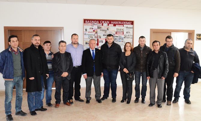 Çorlu Gazeteciler Derne_i'nden Marmarac_k Belediye Ba_kan_ Bulut'a Ziyaret 04