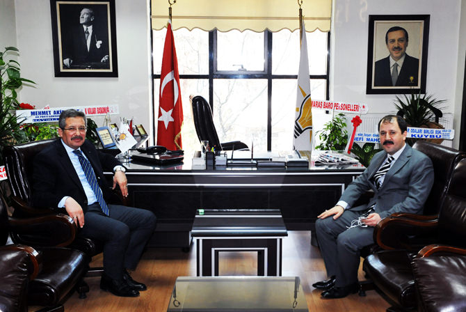 Başkan Poyraz’dan Ak Parti İl Başkanı Doğan’a Ziyaret