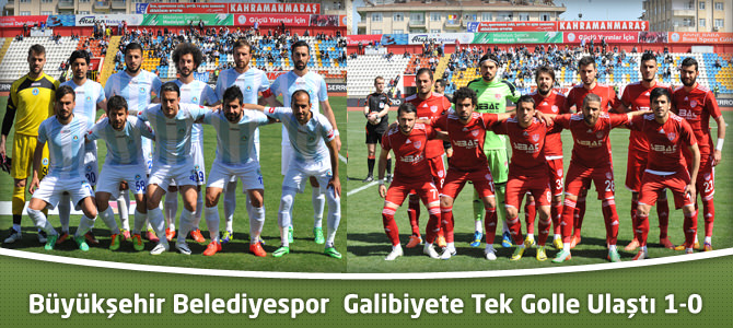 Büyükşehir Belediyespor Galibiyete Tek Golle Ulaştı 1-0