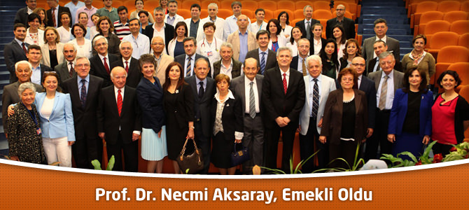 Prof. Dr. Necmi Aksaray, Emekli Oldu