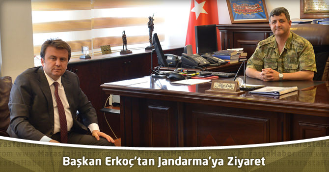 Başkan Erkoç’tan Jandarma’ya Ziyaret