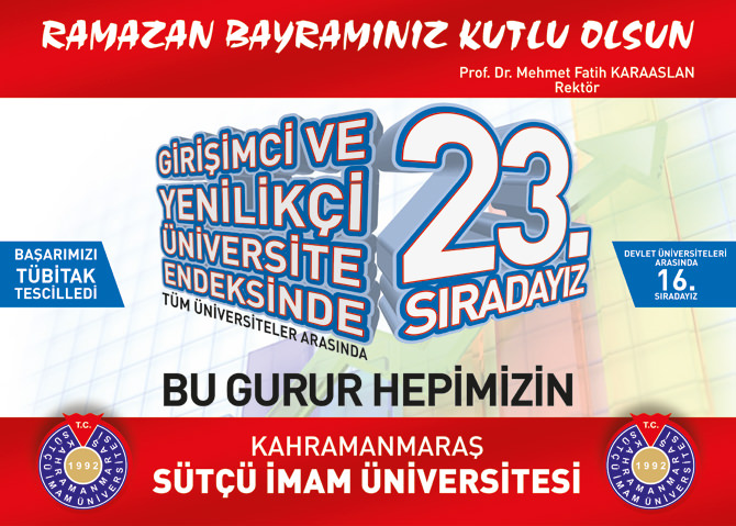 Kahramanmaraş Sütçü İmam Üniversitesi