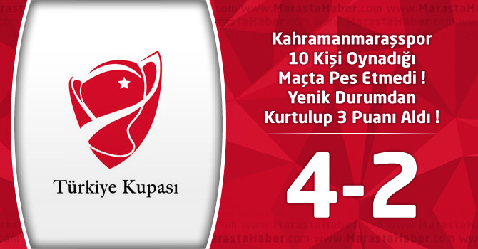 Kahramanmaraşspor 4 – 12 Bingölspor 2 Türkiye Kupası Maç Özeti ve Goller