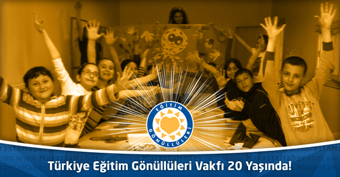 Türkiye Eğitim Gönüllüleri Vakfı 20 Yaşında!