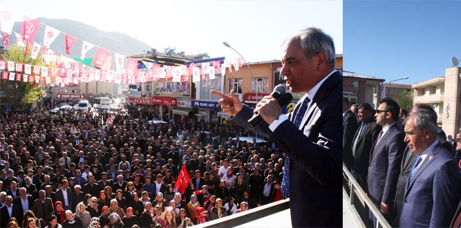 MHP Seçim Bürosu Açılışı Şölene Dönüştü Ve MHP Meydanlara Taştı