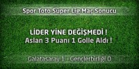 Galatasaray 1 – Gençlerbirliği 0 Maçın özeti ve golleri