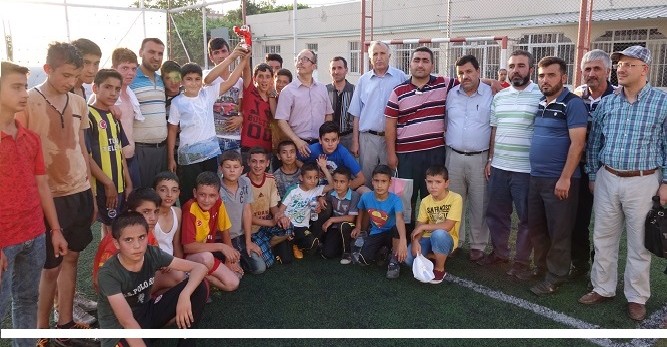 Yaz Kuran Kurslarında Futbol Turnuvası Sona Erdi