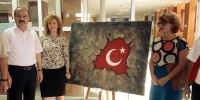 Güzel Sanatlar Fakültesi ve Makedon Ressamların Ortak Sergisi Sanatseverlerle Buluştu