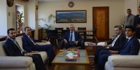 Ak Parti İl Başkanı Özdemir Rektör Deveci’yi Ziyaret Etti
