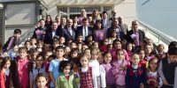 Başkan Erkoç, Şehit Ömer Halisdemir İlkokulu’nu ziyaret etti