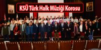 KSÜ Türk Halk Müziği Korosu 2. Konseriyle Sanatseverlerle Buluştu