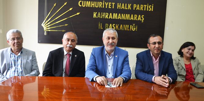 CHP Kahramanmaraş İl Teşkilatının Basın Toplantısı