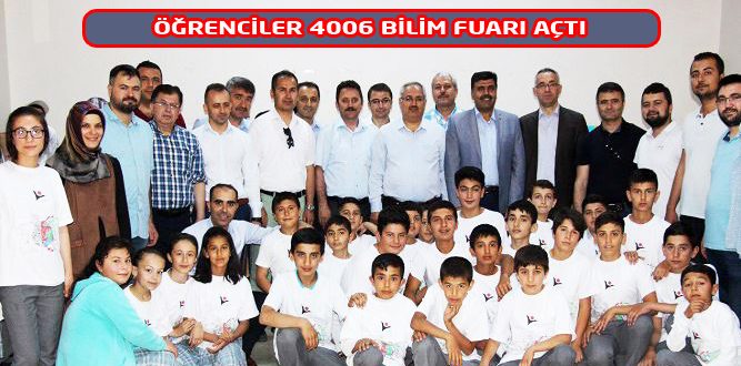 Hacı Osman Arıkan İHO’ 4006 Bilim Fuarı Açtı