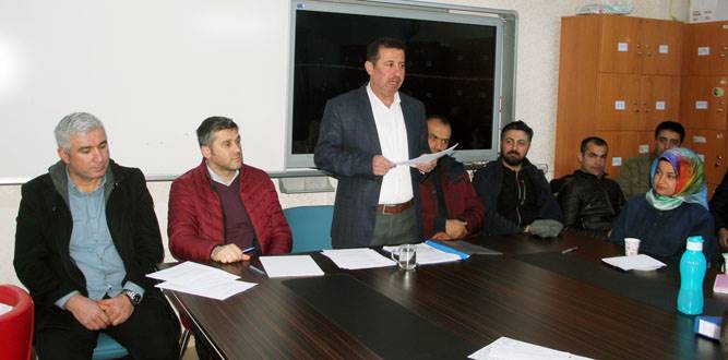 Osman Gazi Ortaokulunda Öğretmenler Kurulu Yapıldı
