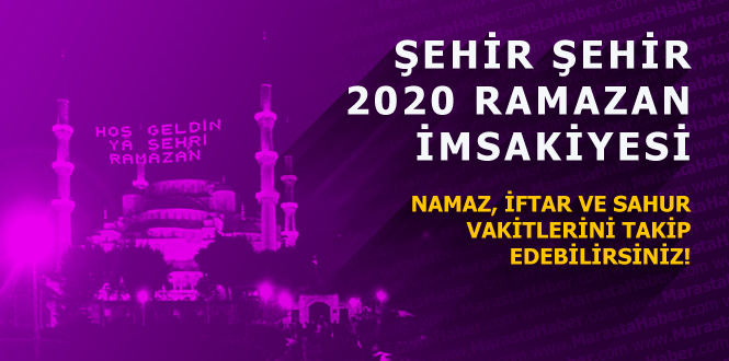 Zonguldak ramazan imsakiye 2020 diyanet iftar vakti ve sahur saati