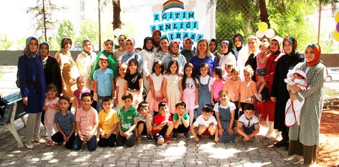 Süreyya Güneş Anaokulu, Gülten Kalkan öğretmen ve öğrencilerinin yıl sonu etkinliği