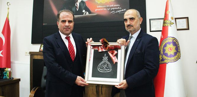 Onikişubat İlçe Emniyet Müdürü Mehmet Ali Kayhan’a ziyaret