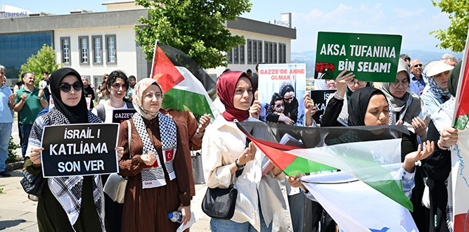 KSÜ’de Refah için Basın Açıklaması Düzenlendi