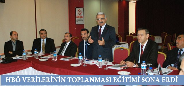 HBÖ Verilerinin Toplanması Eğitimi Tamamlandı