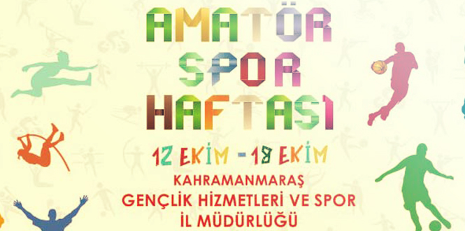 2015 Amatör Spor Haftası Sportif Etkinlikler İle Kutlanacak