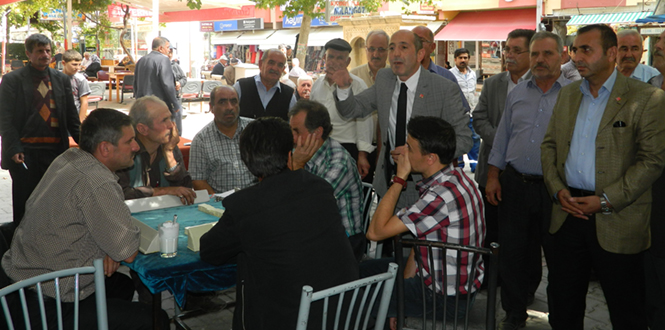 Halkının Adayı Oztunç’a Ilıca’dan Tam Destek