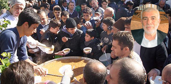 15 yıllık aşure geleneği devam ediyor