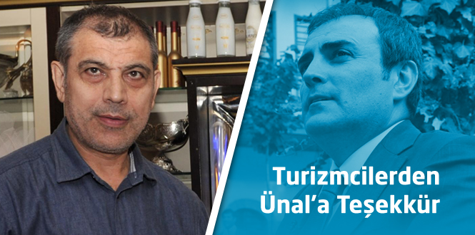 Turizmcilerden Ünal’a Teşekkür