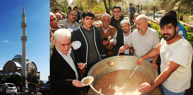 Hz. Hamza Camiinde Aşure İkramı Yapıldı