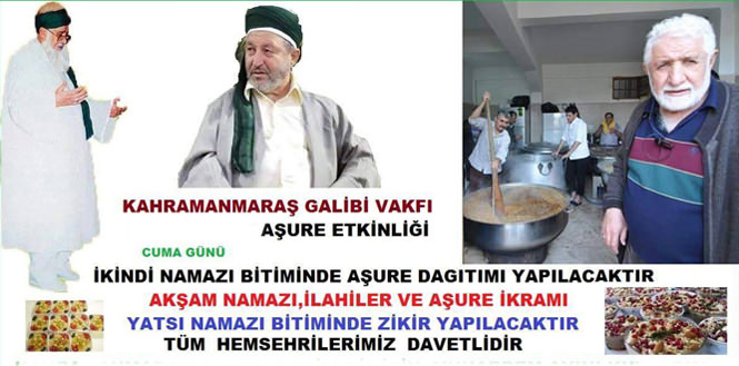 Şeyh Ali Sezai Efendi Gâlibi Vakfı’ndan Aşure Etkinliği