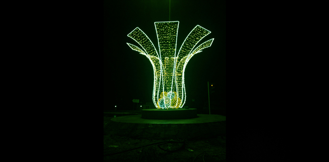 Kahramanmaraş'ta Led Işıklar Göz Kamaştırıyor