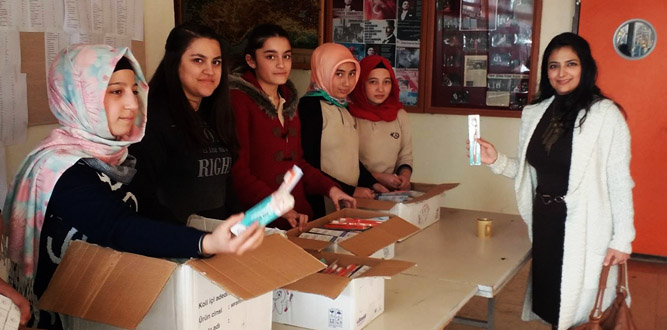 Kahramanmaraş Anadolu Lisesinde “Temiz Dişler Sağlıklı Gülüşler” etkinliği