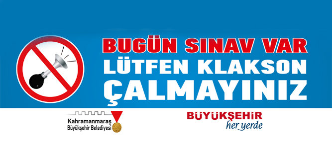 Sınav Günü Gürültü Yapma, Geleceğimi Çalma…