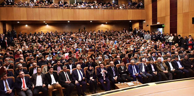 Kahramanmaraş'ta Ortadoğu Konferansına Muhteşem İlgi