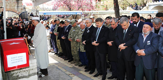 Kahramanmaraşlı, Şehit Atıcı'ya Son Görevini Yaptı