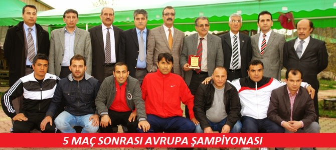 5 Maç  Sonrası Avrupa Şampiyonası