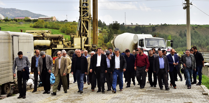 Ilıca'da Başkan Erkoç’a Yoğun İlgi